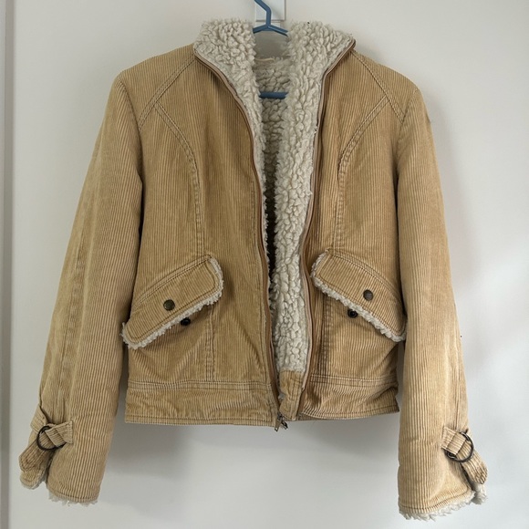 Vintage Jackets & Blazers - VINTAGE corduroy jacket